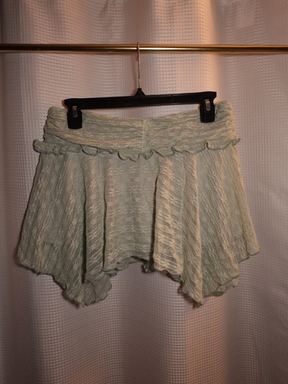 Mint Green Mini Skirt